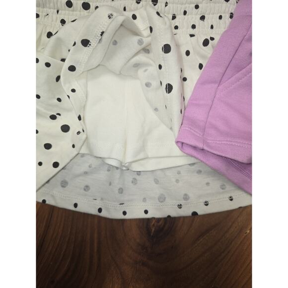 Cat & Jack Skort Shorts Bundle Girls Size 12 Months Polka Dot - Picture 2 of 4